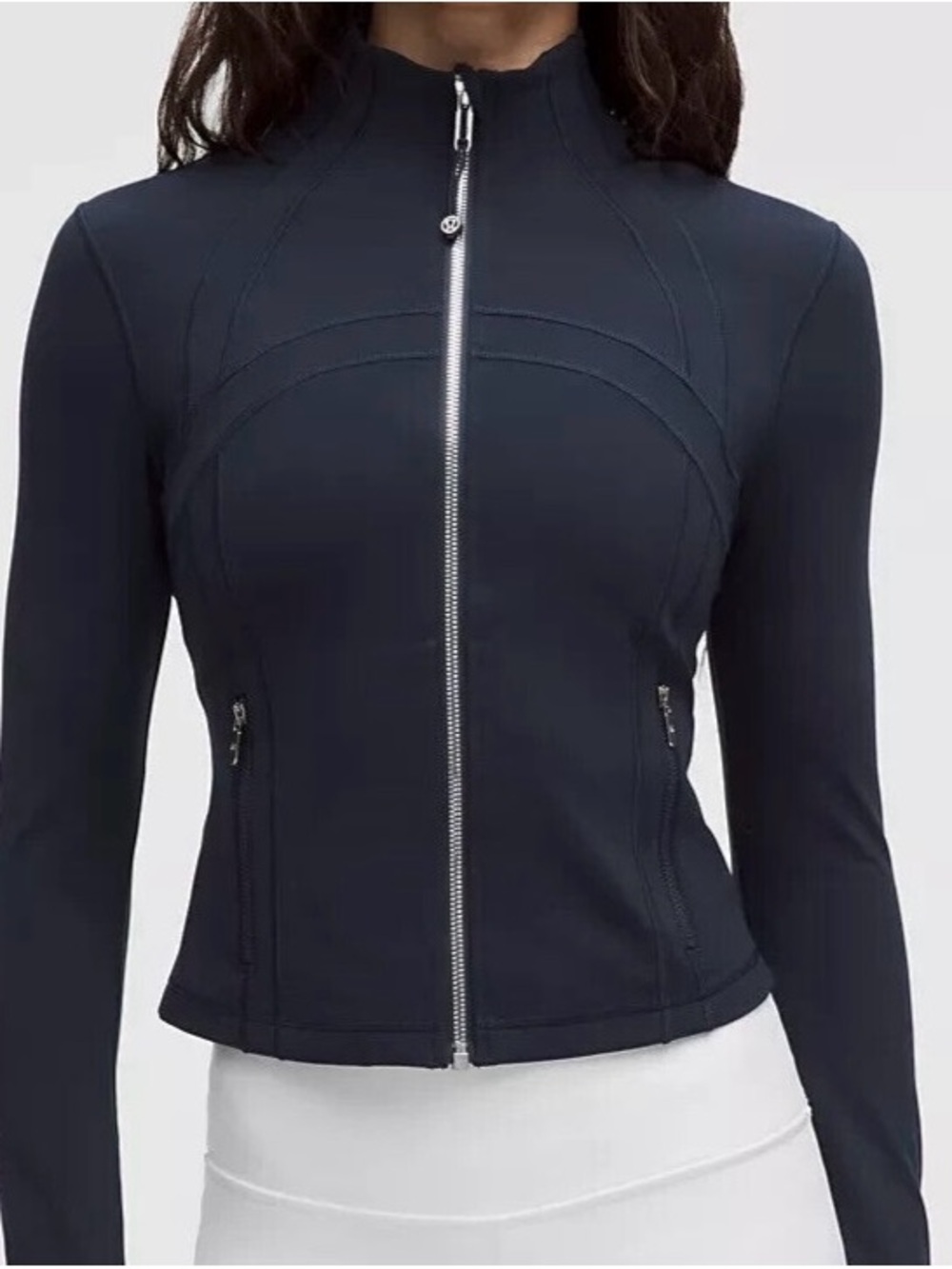 Lululemon Define Cropped Jacket - True Navy